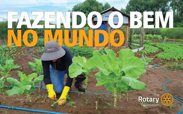 A Fundação Rotária transforma doações em projetos humanitários vitais e sustentáveis. Um exemplo foi...