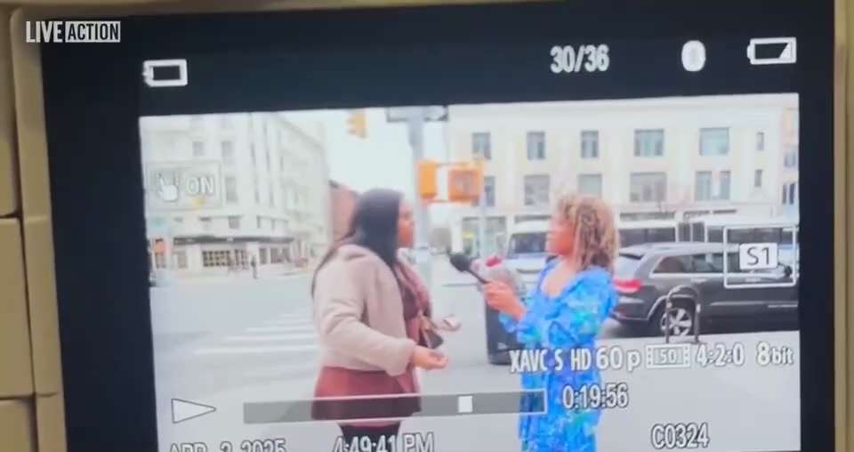 🚨WATCH: Pro-life journalist Savannah Craven was ASSAULTED mid-interview by an unhinged Pro-abortion...