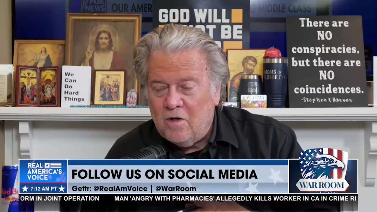 STEVE BANNON: By the way, Elon before you leave town, I need you to check in and show me where the $...