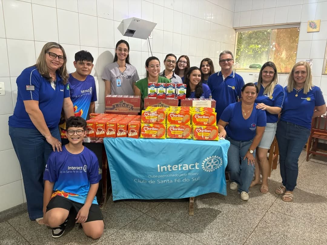 No dia 29 de março foi realizado a FESTA DO SORVETE do Interact Club de Santa Fé do Sul e em prol a ...
