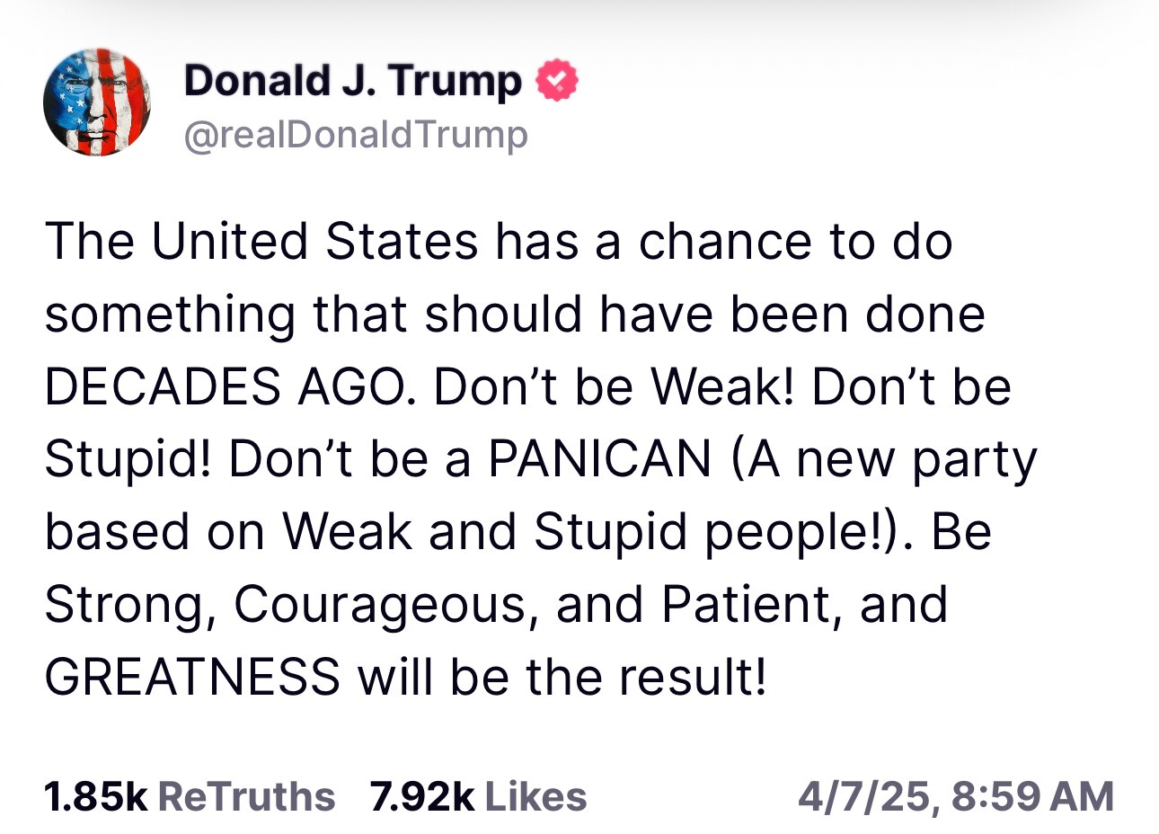 Trump just invented a new word 🤣