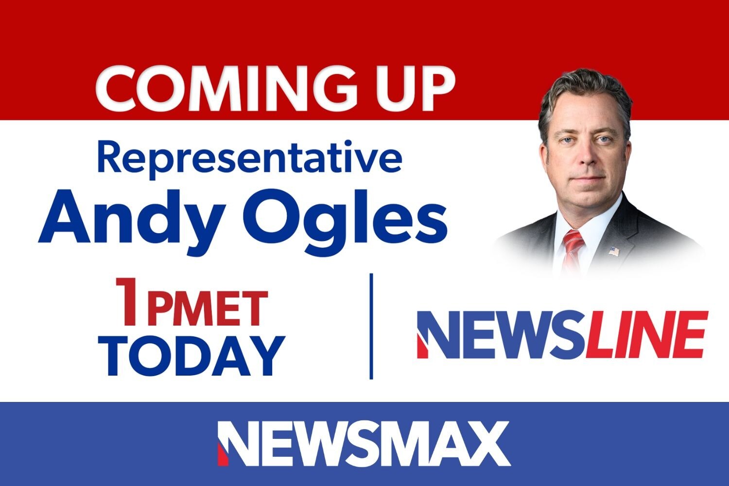 COMING UP: Tennessee Rep. Andy Ogles joins “Newsline” to talk about the latest on the budget and mor...