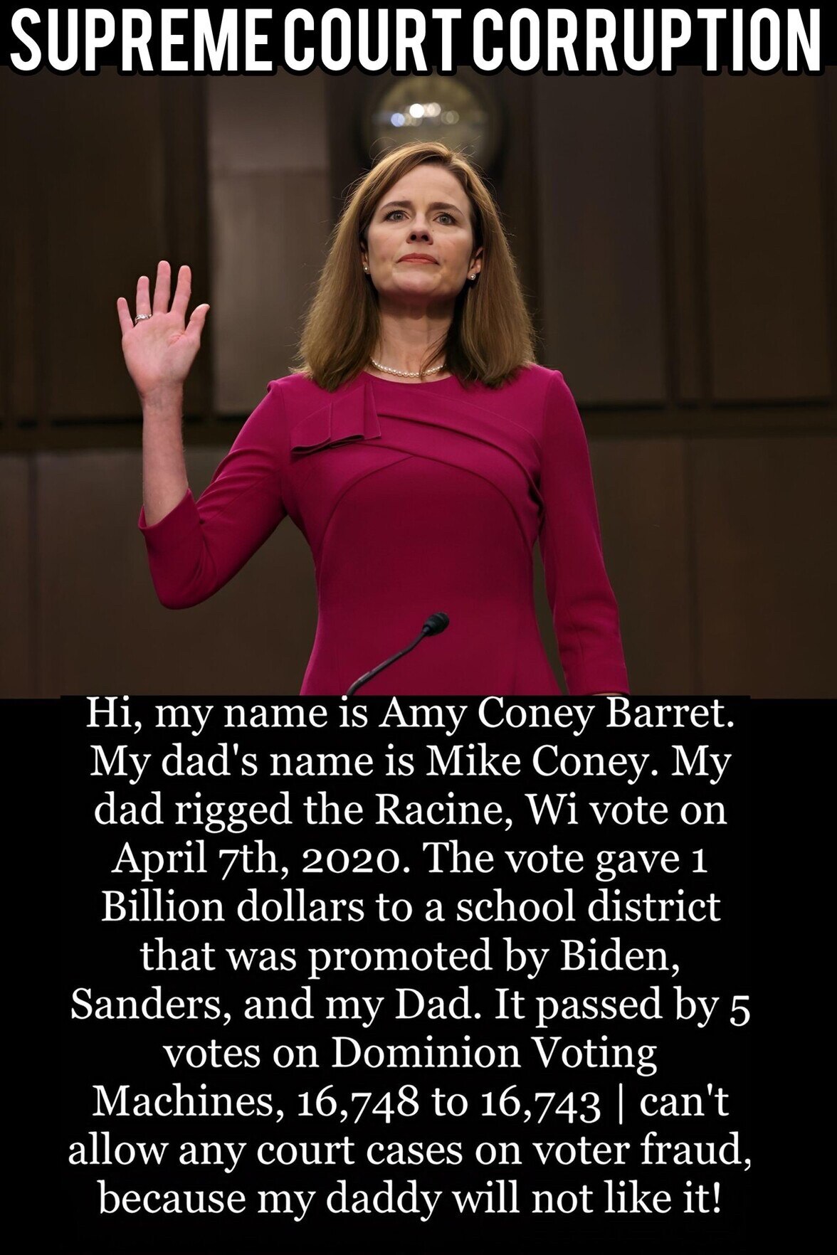 Amy Coney Barrett…