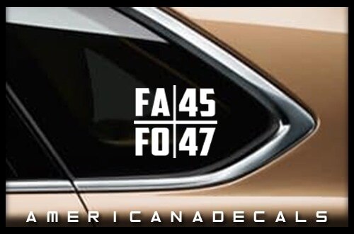 5x5 (2 PACK) Vinyl Decals
@AMERICANADECALS 
https://www.ebay.com/itm/127002314835