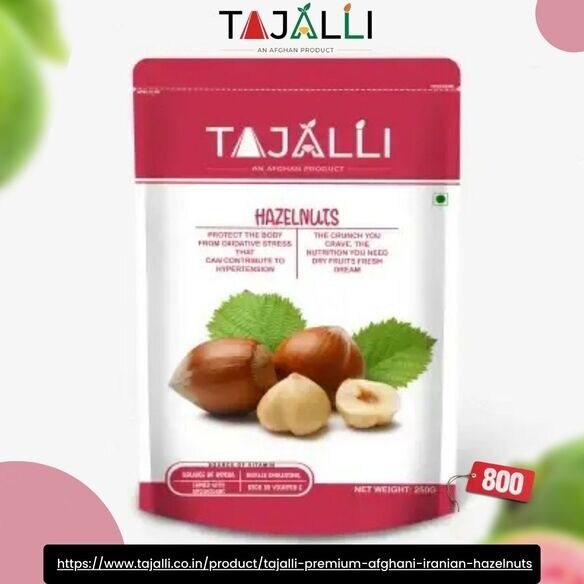 TAJALLI Premium Afghani Iranian Hazelnuts | 100% Natural

Experience the unmatched richness and natu...