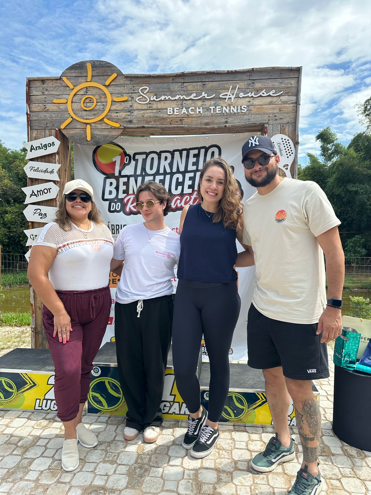 Neste domingo, o Rotary Club de Lins - Norte e o Rotary Club de Lins estiveram presentes no 1º Torne...