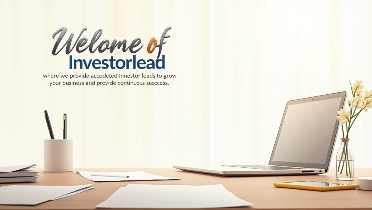 The Investor Blueprint: Leads That Work Wonders
InvestorLead offers gold-standard accredited investo...