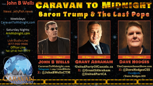 Baron Trump & The Last Pope - John B Wells LIVE