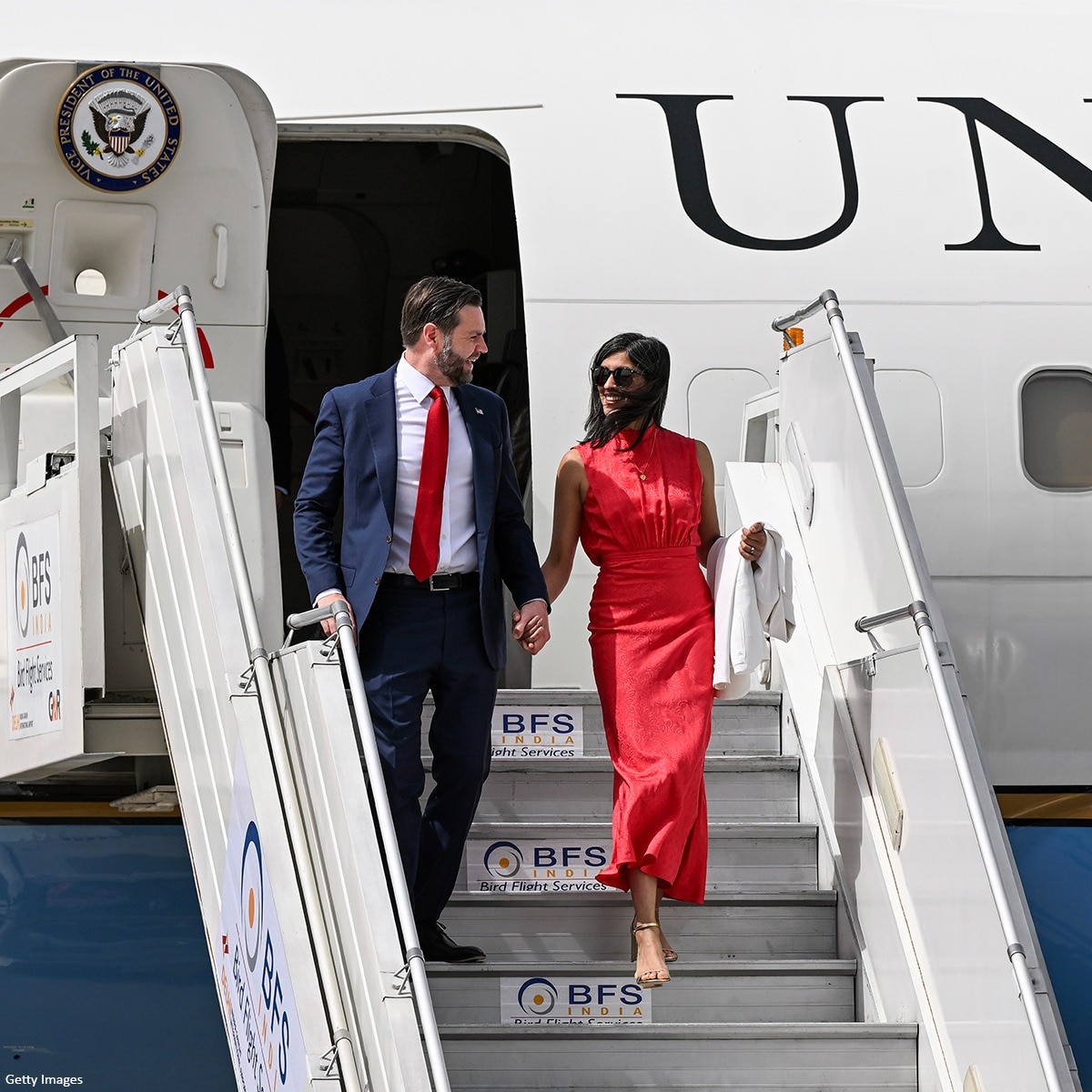 Vice President JD Vance and his family take in cultural performances and visit historic landmarks during their four-day visit to India. Vance also met with India's PM Narendra Modi and delivered a speech at Rajasthan International Centre. (Photos: Getty Images)
