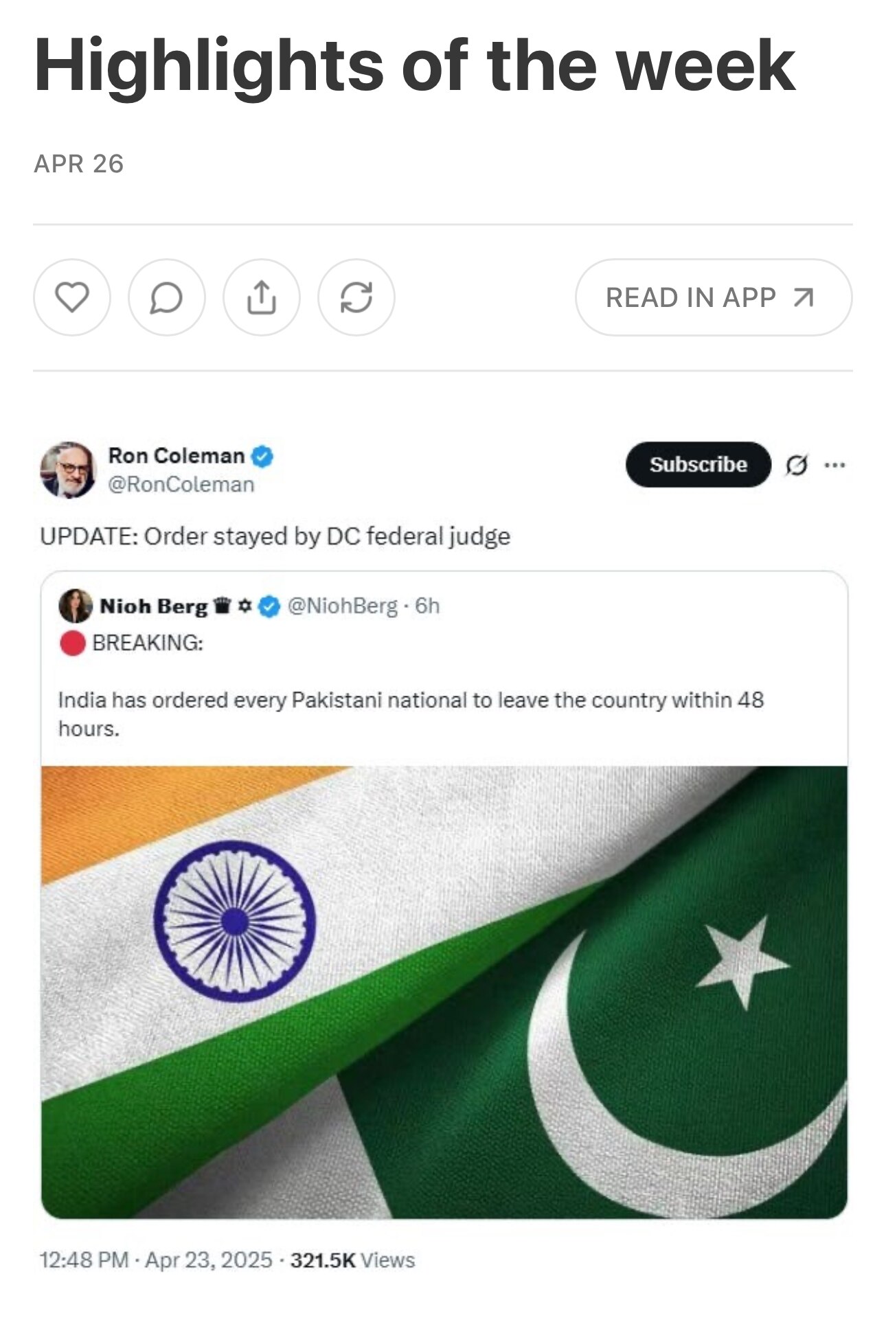 Highlights of the Week from Don Surber:
https://donsurber.substack.com/p/highlights-of-the-week-b66?...