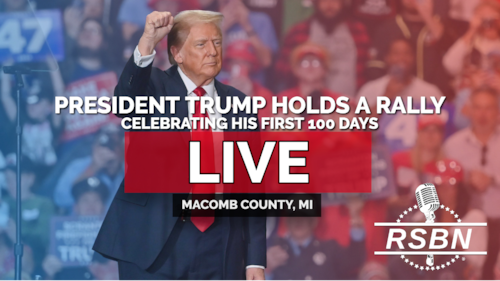 LIVE: President Trump Holds a Rally Celebrating his First 100 Days in Warren, MI - 4/29/25