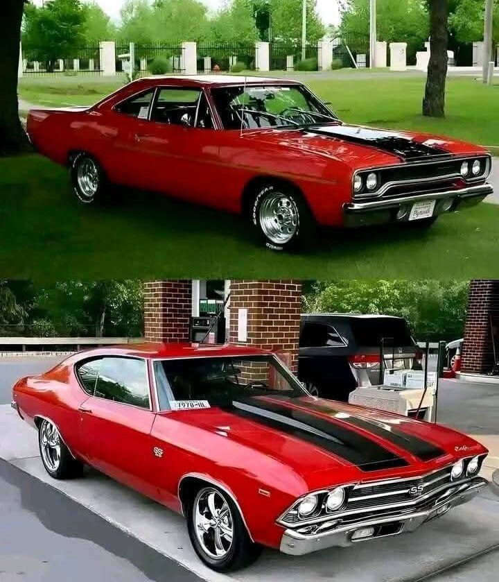 1968 Chevrolet #Chevelle
1970 Plymouth #Roadrunner



