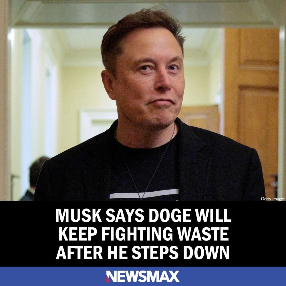 Elon Musk vowed that DOGE will stay focused on slashing wasteful spending as he prepares to exit his...