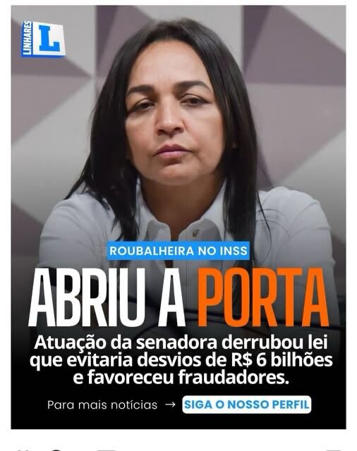 Não foi essa ordinária que melou a CPI do 8/1? 


