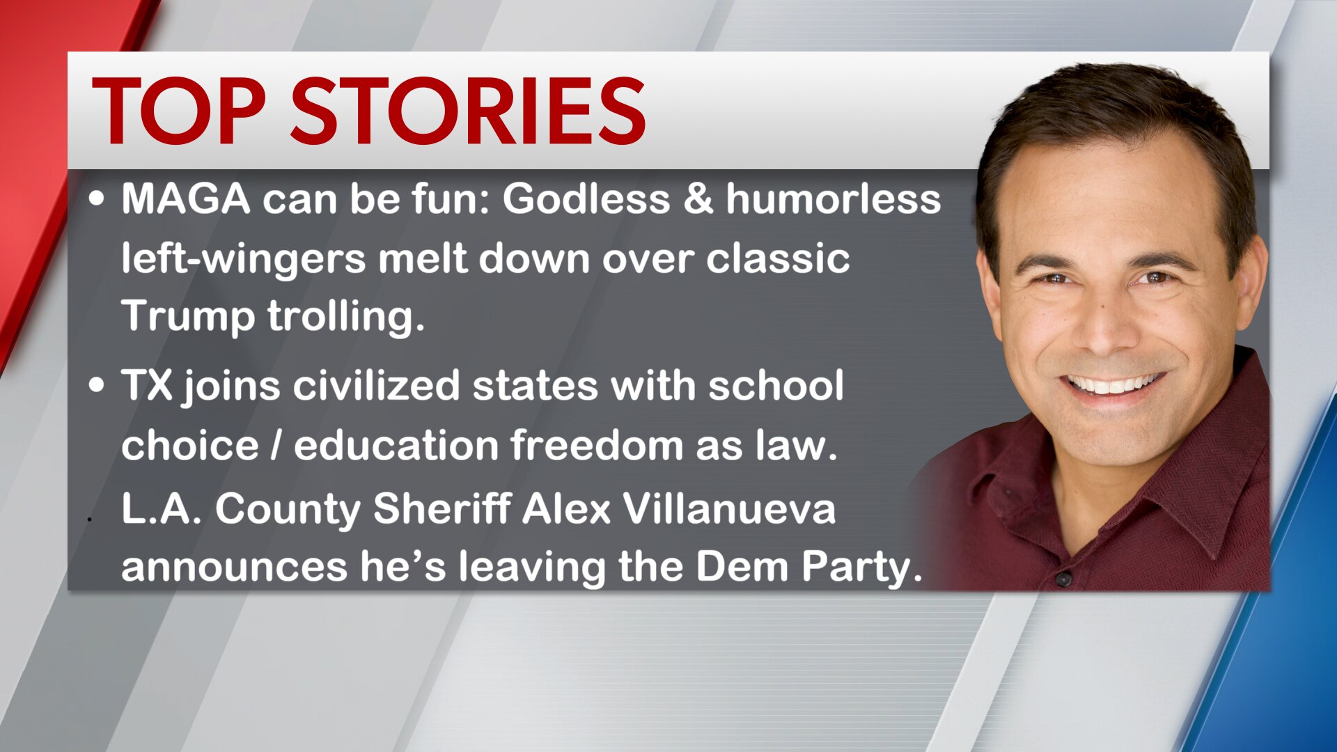 This morning & afternoon, on the Chris Salcedo Show on KSEV, Newsmax & Newsmax 2 and the NEW Salcedo...