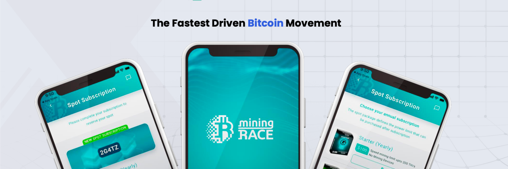 Mining RACE - Bitcoin mining - IconX - global
