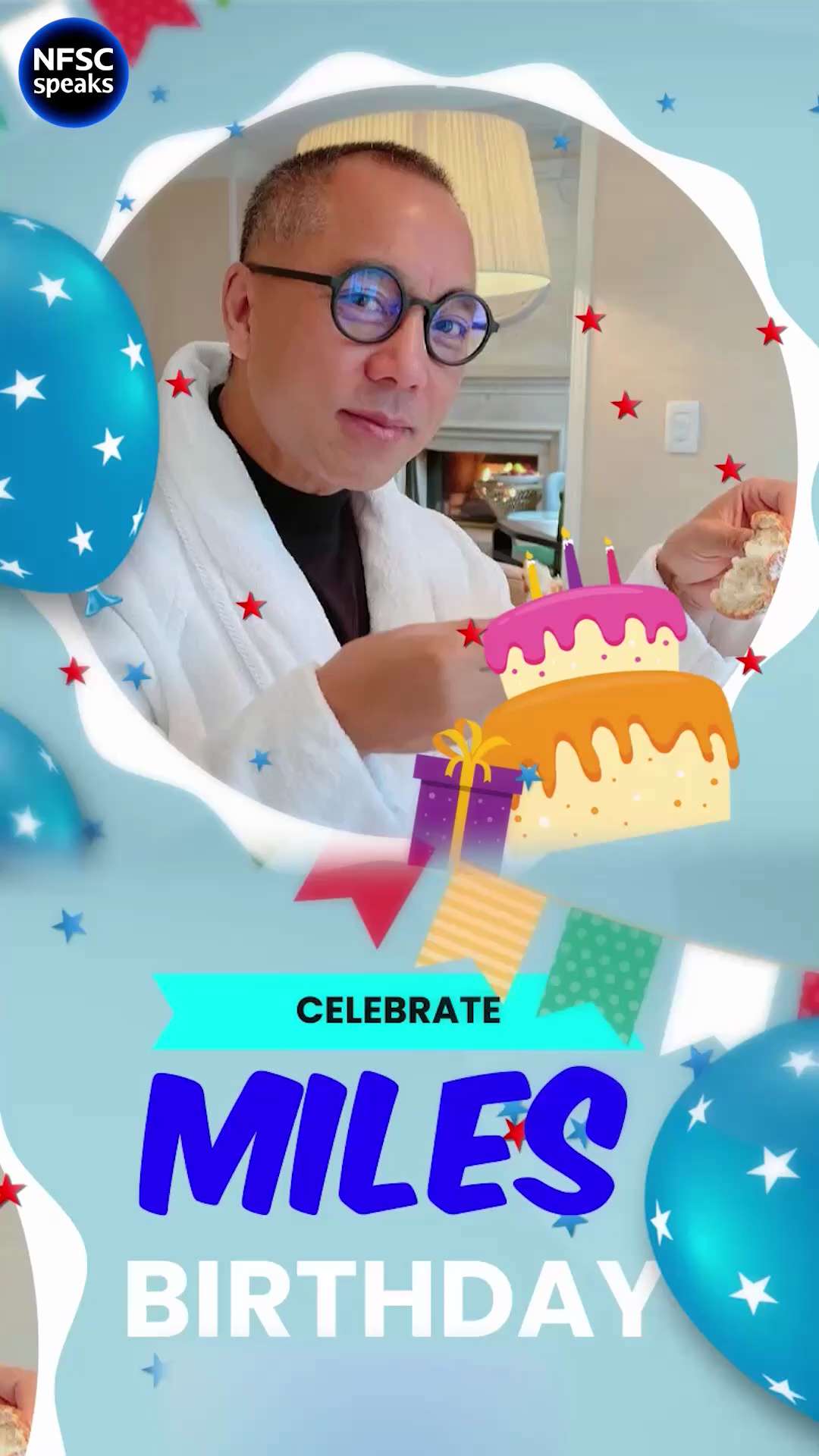 2025.5.10 The NFSC community proudly extends our warmest birthday wishes to our founder, Miles Guo! ...