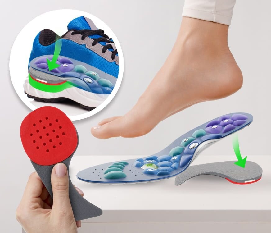 Magneettinen Magneettinen Pohjalliset: Nopeasti Toimiva Tuki Jalat

Kanssa Magneettinen Akupainanta ...