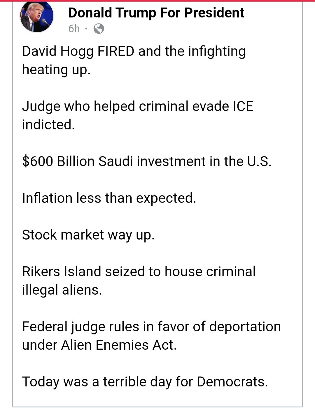 Good morning today is Wednesday May 14th, and yesterday was a YUGE day of victory for Trump and Amer...