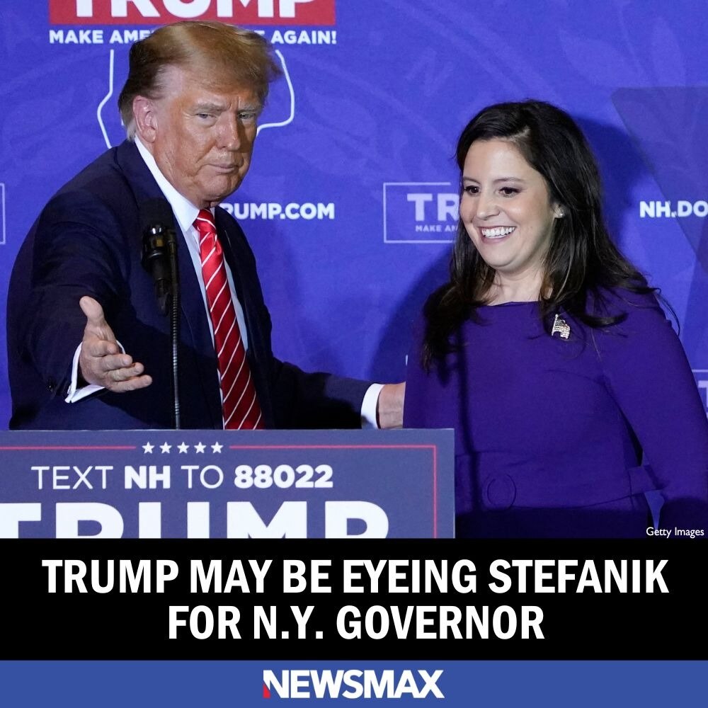 President Donald Trump appears to be clearing the way for Rep. Elise Stefanik to run for governor of...