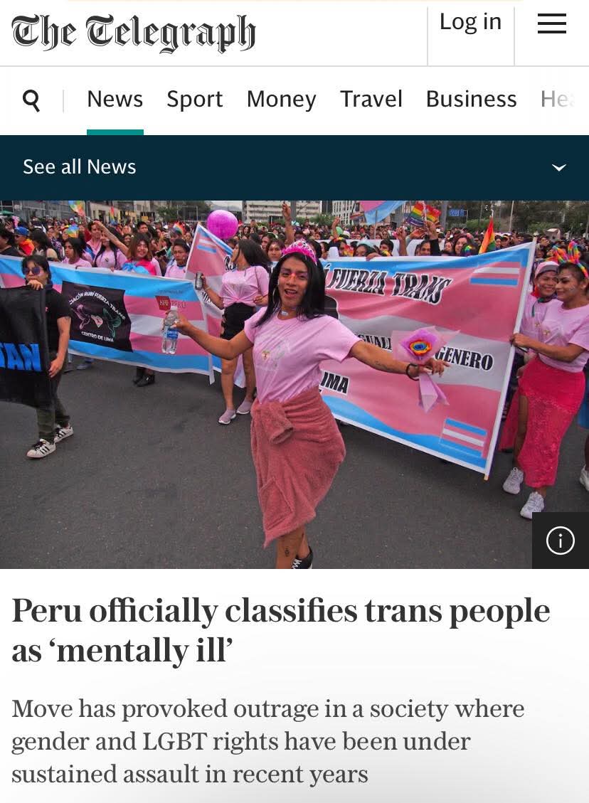 GOD BLESS PERU 🙏❤️ @The_Hyena 🏳️‍⚧️