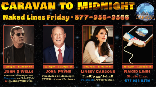 Naked Lines Friday - John B Wells LIVE