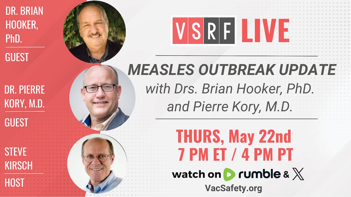 Join us this Thursday on VSRF LIVE for an in-depth discussion on the ongoing #Measles  outbreak that...