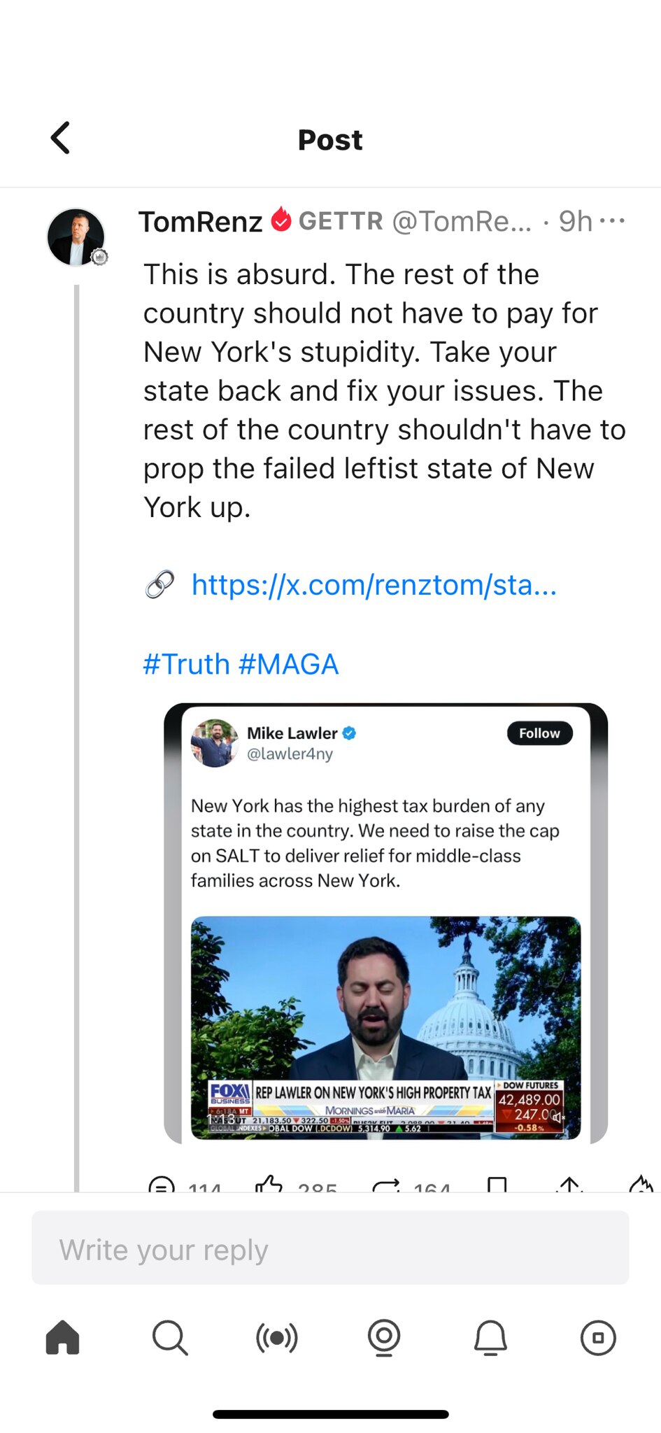 @warroom Because of the out of control spending in Congress, our Federal Budget has become an annual transfer...