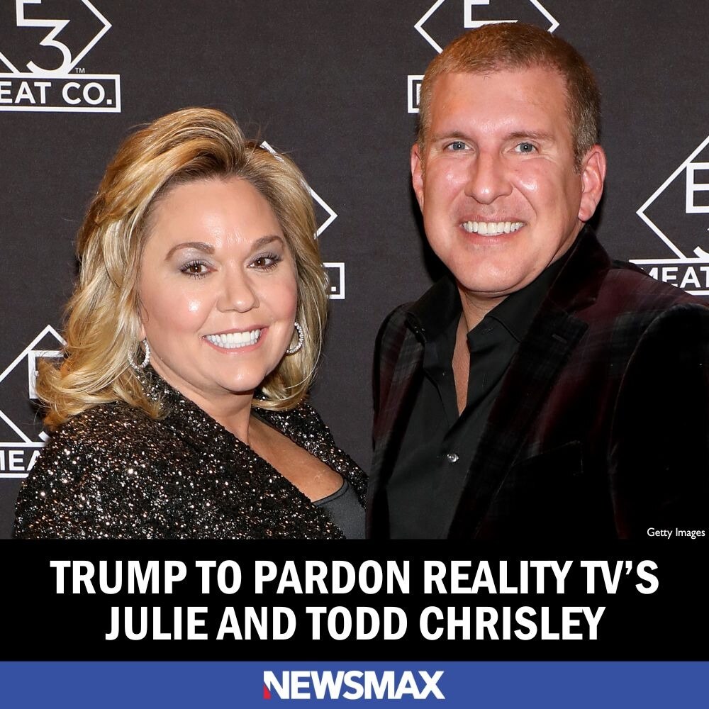 President Trump is planning to pardon reality TV stars Todd and Julie Chrisley, famous for “Chrisley...