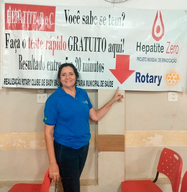 Rotary Club de Bady Bassitt promove campanha Hepatite Zero e recebe atenção da mídia regional

"Hepa...