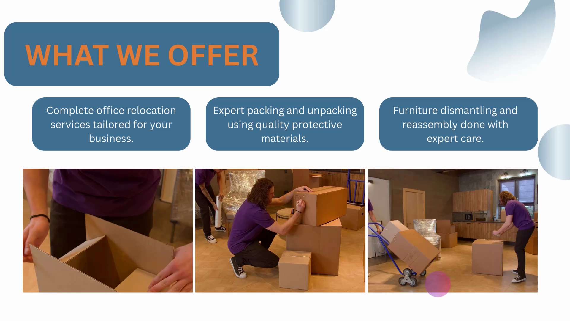 Reliable Office Movers in London