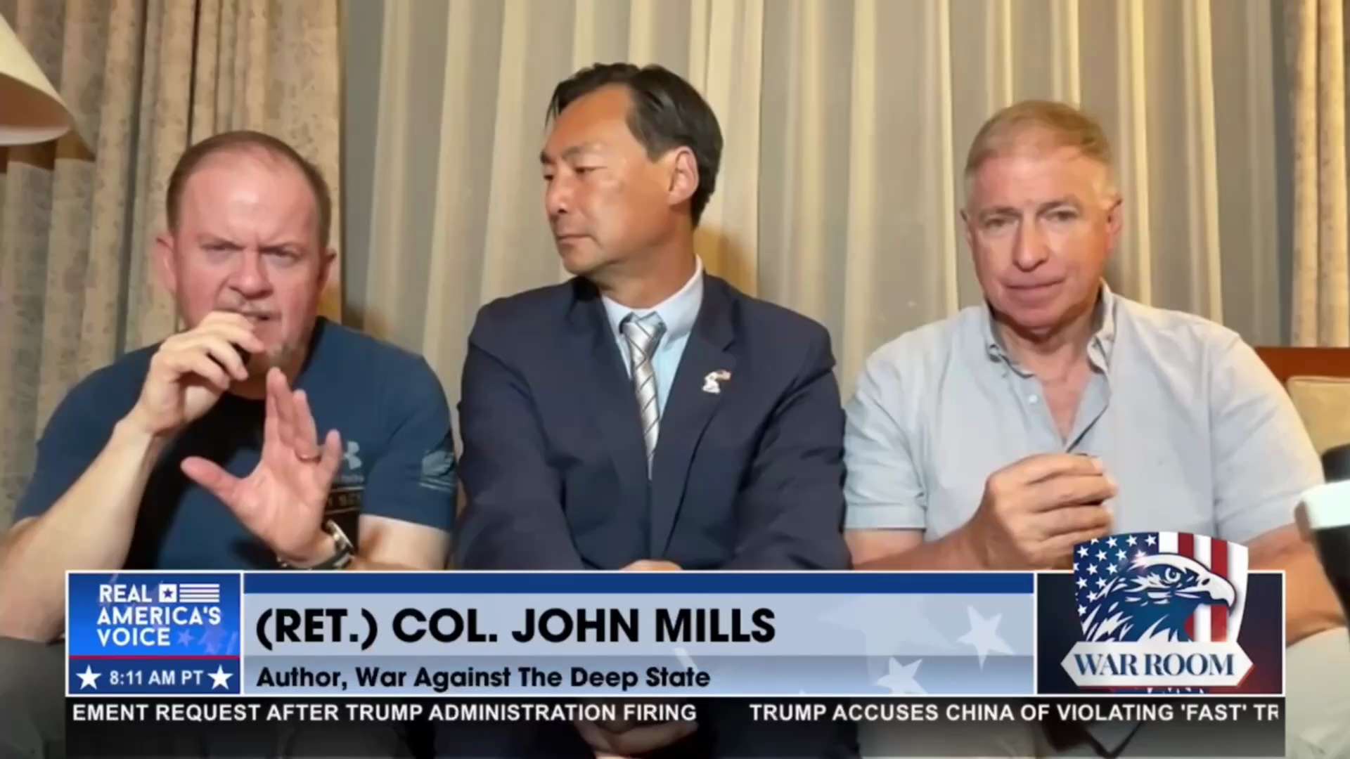 (RET.) COL. JOHN MILLS: The Chinese Communist Party has slowly gained a foothold in South Korea over...