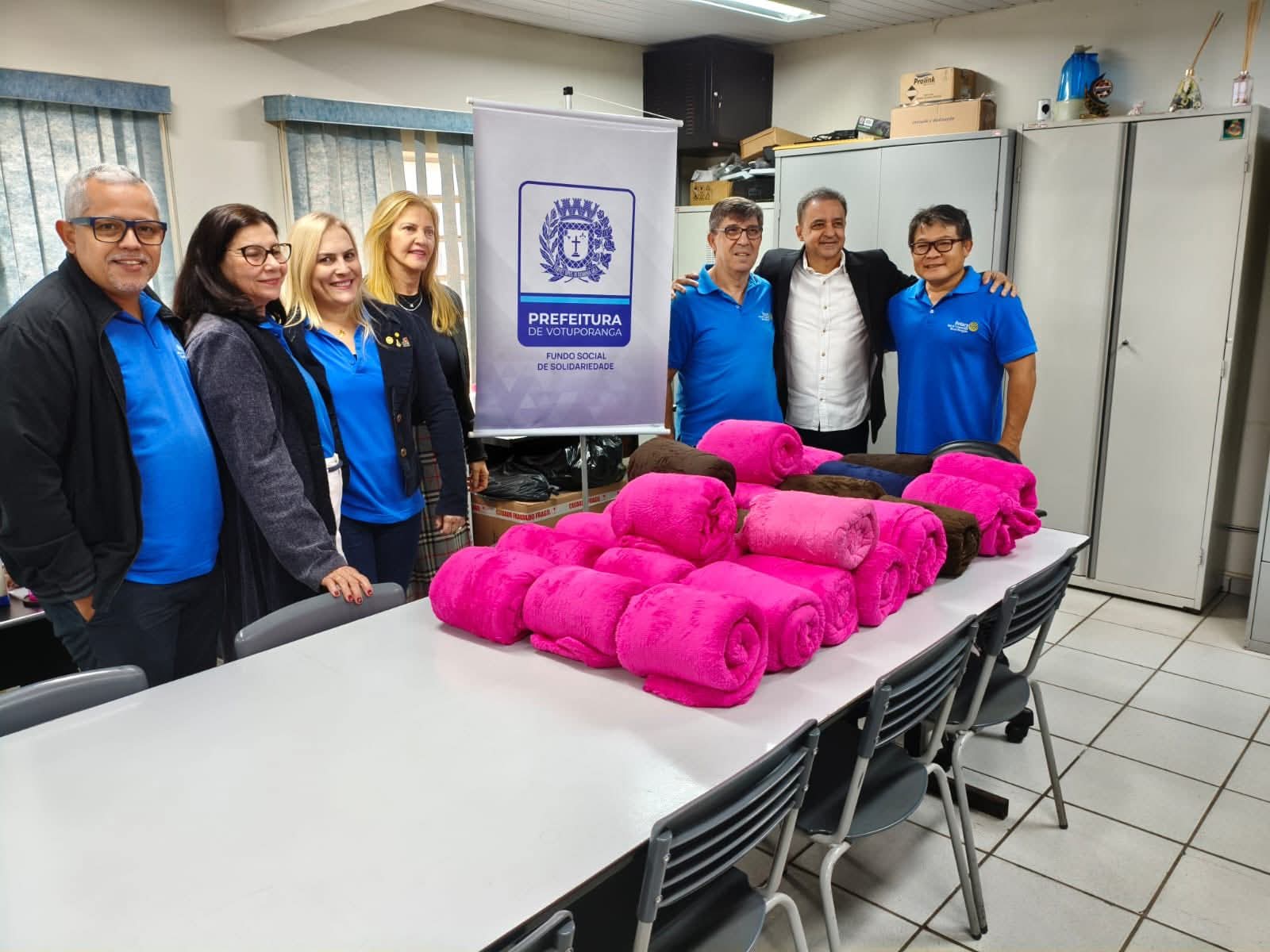 Texto do Rotary Club de Votuporanga - Novas Gerações:

Atendendo ao pedido do Fundo Social de Solida...