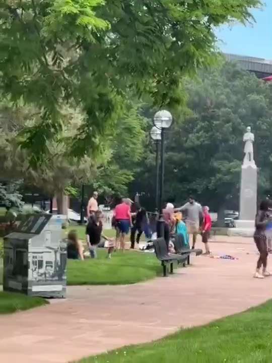Citizen Free Press on GETTR : Pro-Palestinian protester firebombs group of pro-Israel supporters with Molotov cocktails in Boulder.

FBI Director K...