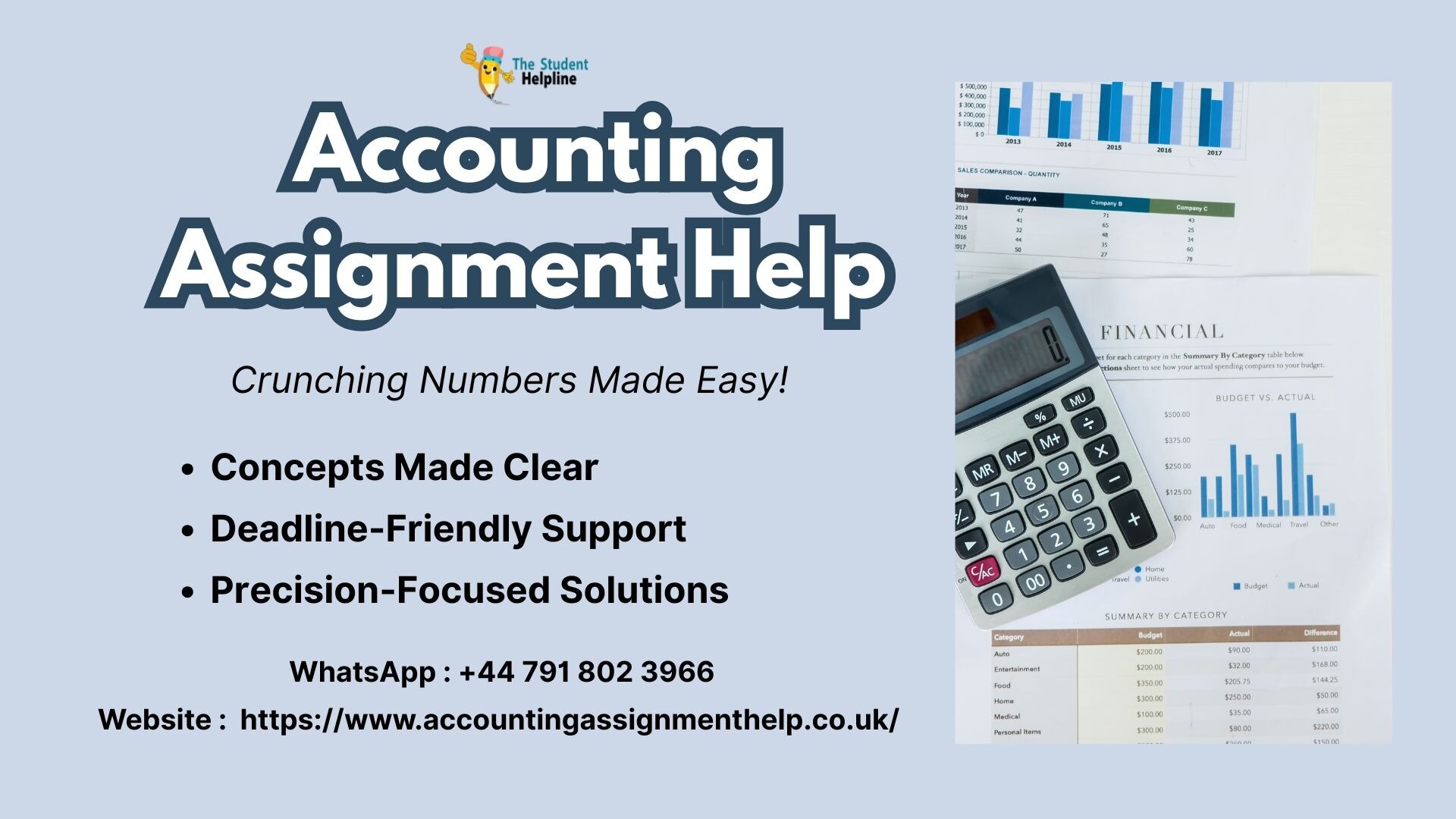Crunching Numbers Made Easy!
Struggling to balance debits and credits? Let your stress go with exper...