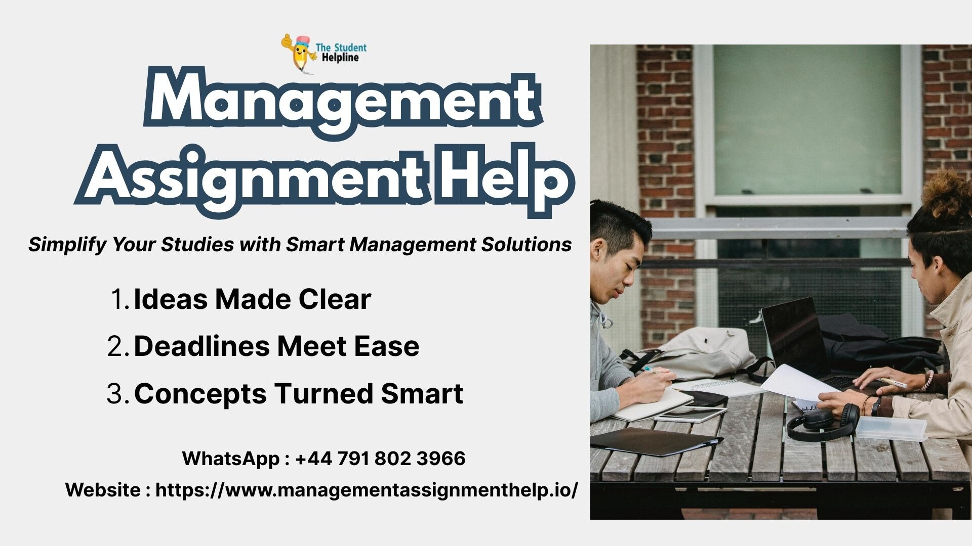 Simplify Your Studies with Smart Management Solutions
Struggling to wrap your head around business m...