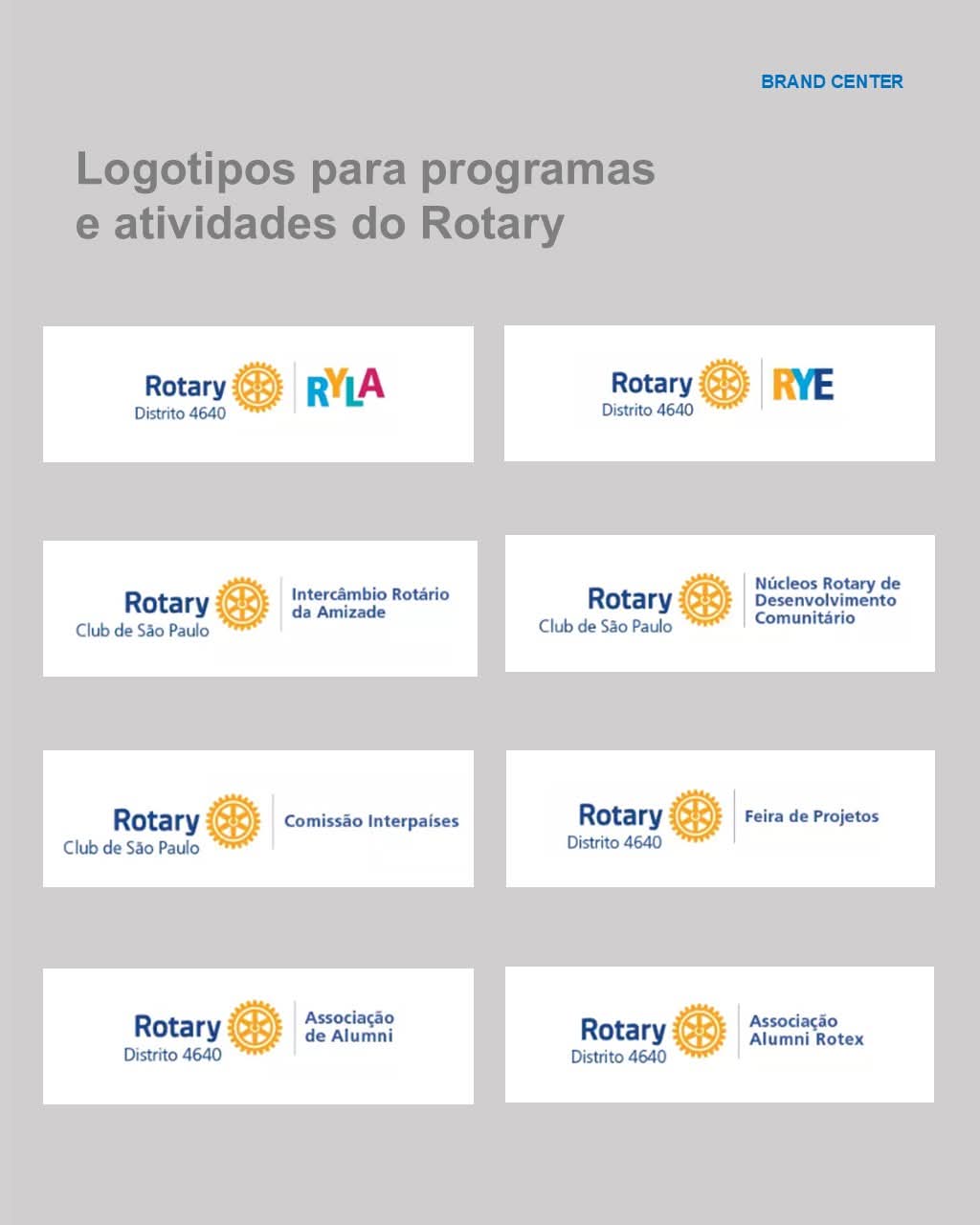 Texto do Rotary Imagem Pública Brasil:

O logo combinado representa a união de elementos gráficos qu...