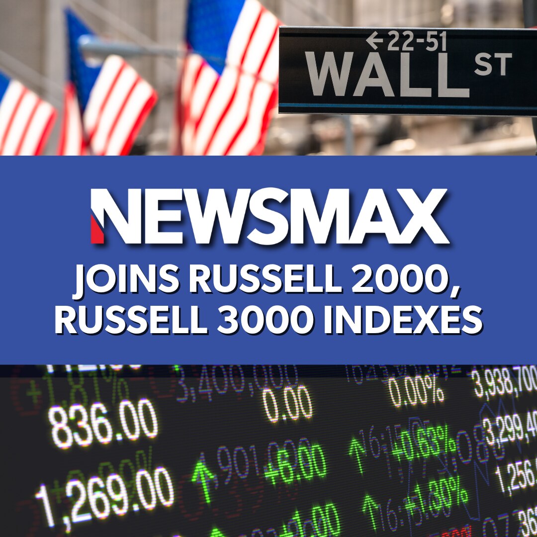 It’s Official! NEWSMAX shares now included in Russell 2000, 3000 Indexes! See: https://bit.ly/3GpMTG...