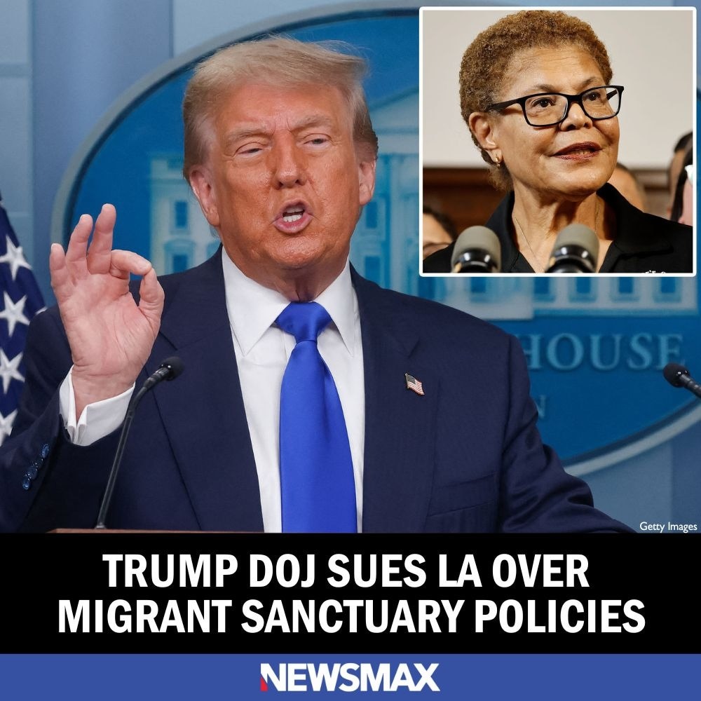 The Trump Justice Department filed a lawsuit against Los Angeles Monday over its sanctuary policies ...