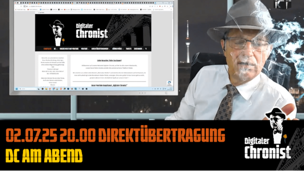 Aufzeichnung vom 02.07.25 Direktübertragung DC am Abend
