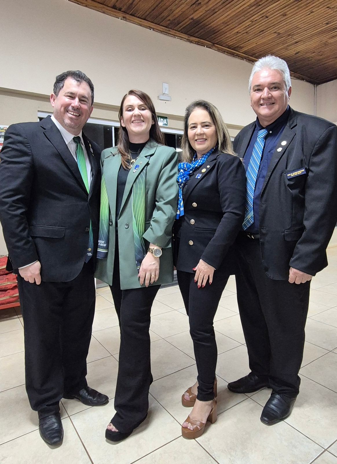 Texto do Casal Gov. Lelo e Cláudia Maset 

Posse da Pres. Hemyli – Rotary Club de Ibirá 

Uma noite ...