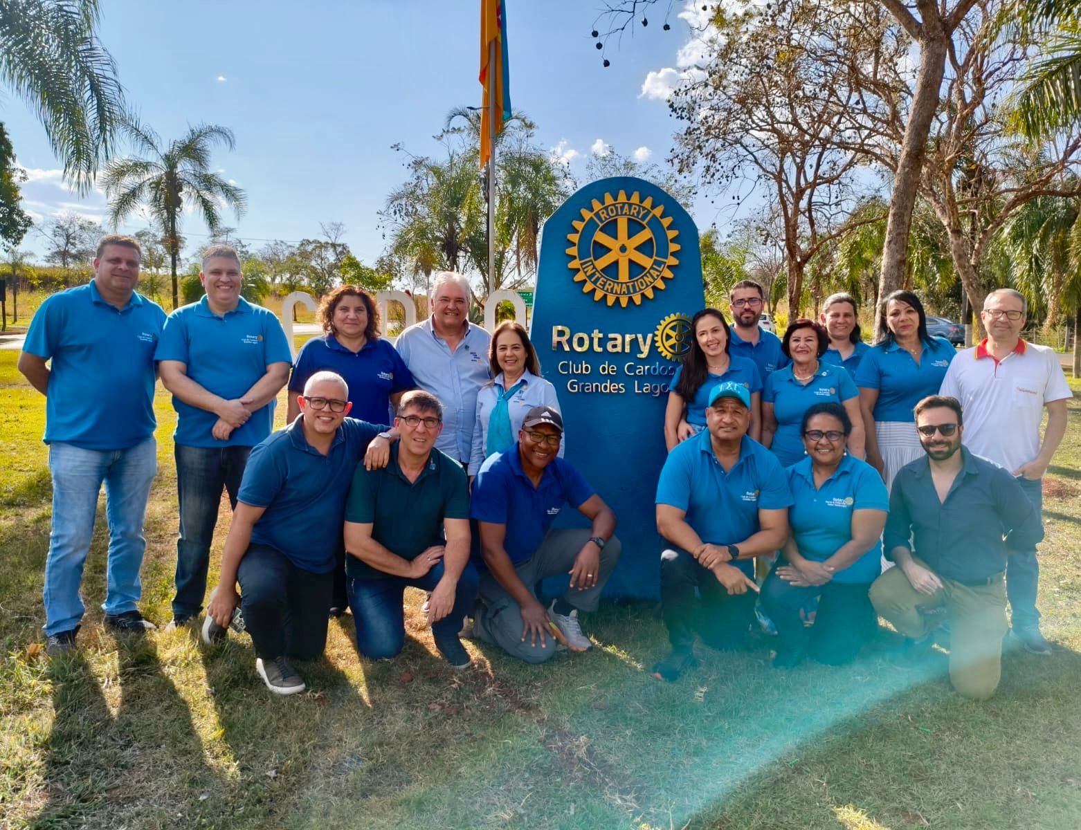 Primeira Visita Oficial do Casal Gov – RC Cardoso Grandes Lagos - texto do Casal Gov. Lelo e Cláudia...