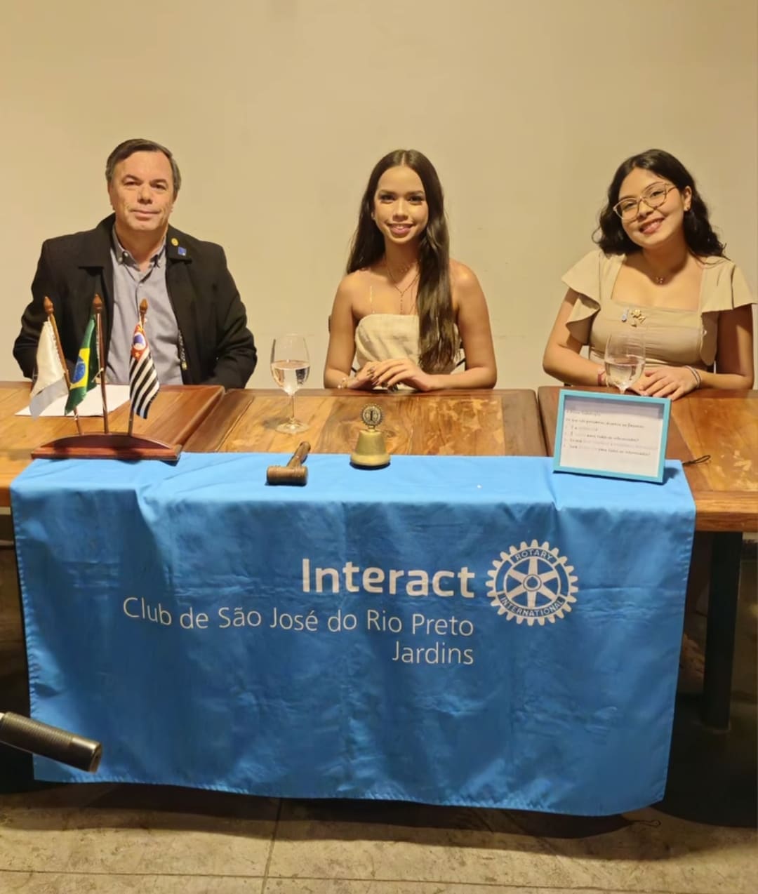 Nesta quarta-feira, dia 09/07/25, foi realizada a cerimônia de posse do Conselho Diretor do Interact...