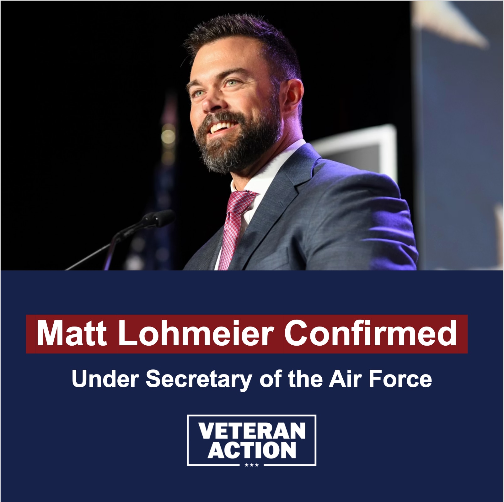 CONFIRMED: Under Secretary of the Air Force @MatthewLohmeier.

He will always put AMERICA FIRST! 🇺�...