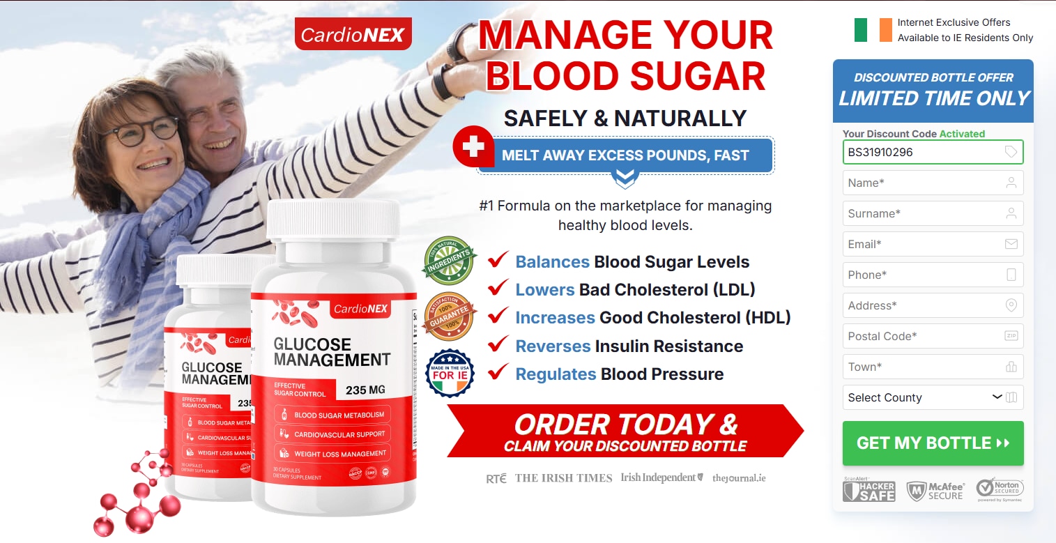 CardioNEX Glucose Management Ireland

❗❗❤️Shop Now❤️❗❗

https://www.facebook.com/CardionexGlucoseMan...