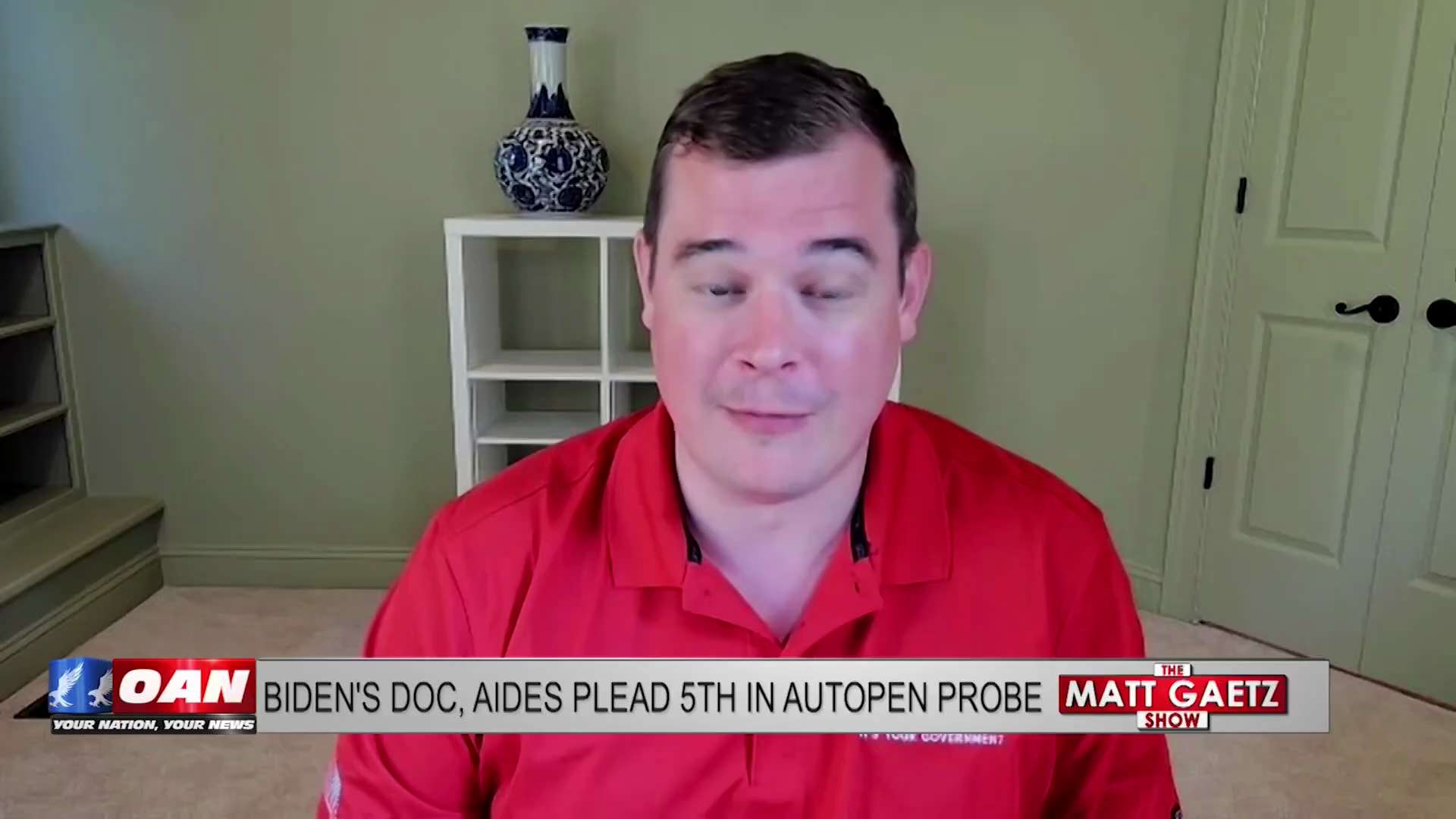 Former Biden Chief of Staff Ron Klain breaks ground by NOT pleading the Fifth when questioned by the...