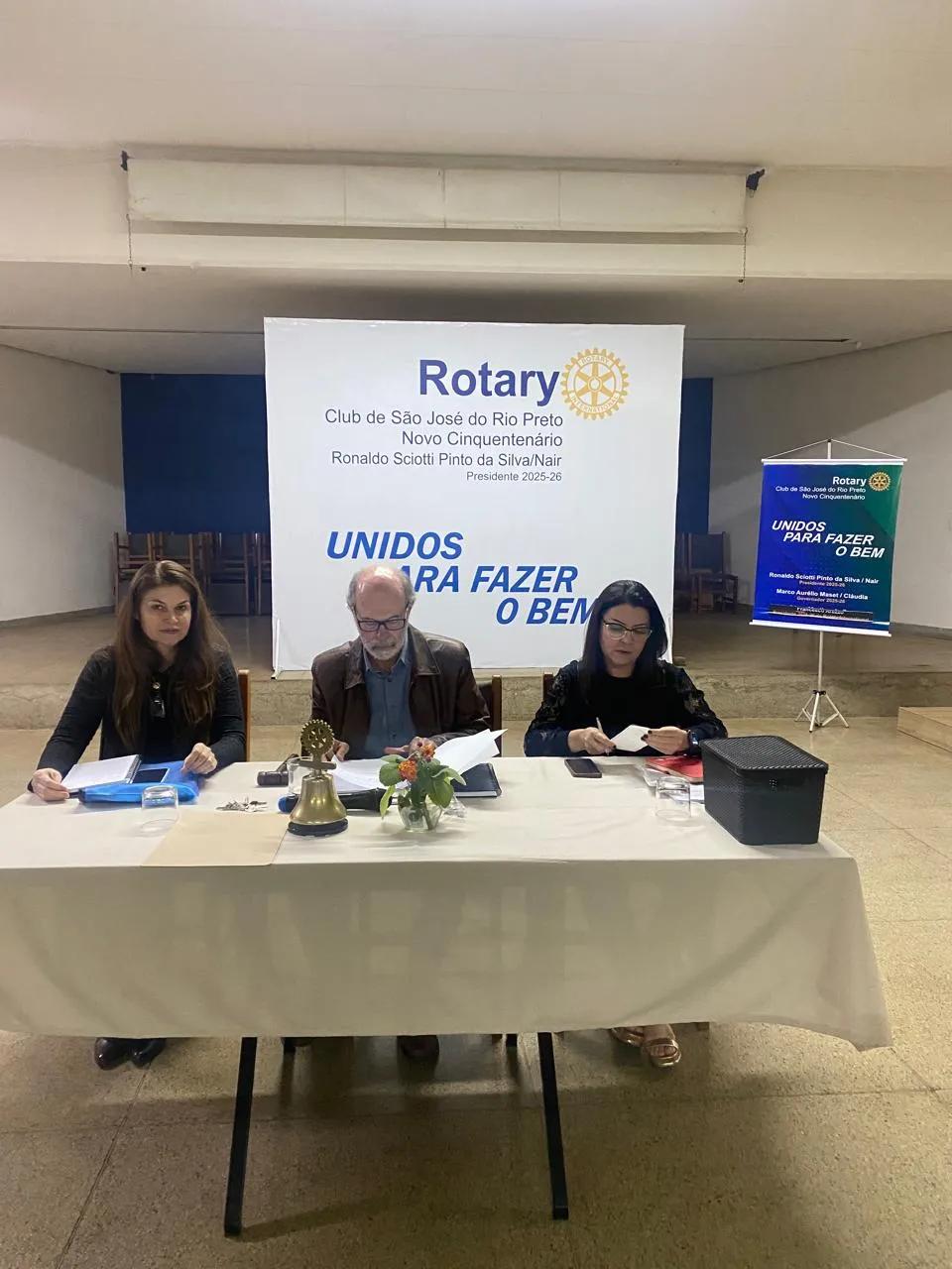 Na noite de 30 de julho, aconteceu na Casa do Rotary a 2ª reunião ordinária da gestão 2025/26 do Rot...