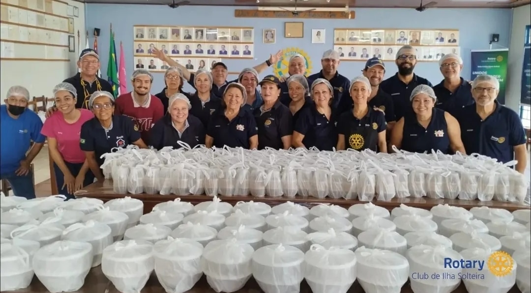 O Rotary Club de Ilha Solteira agradece imensamente a todos os companheiros e companheiras pela dedi...