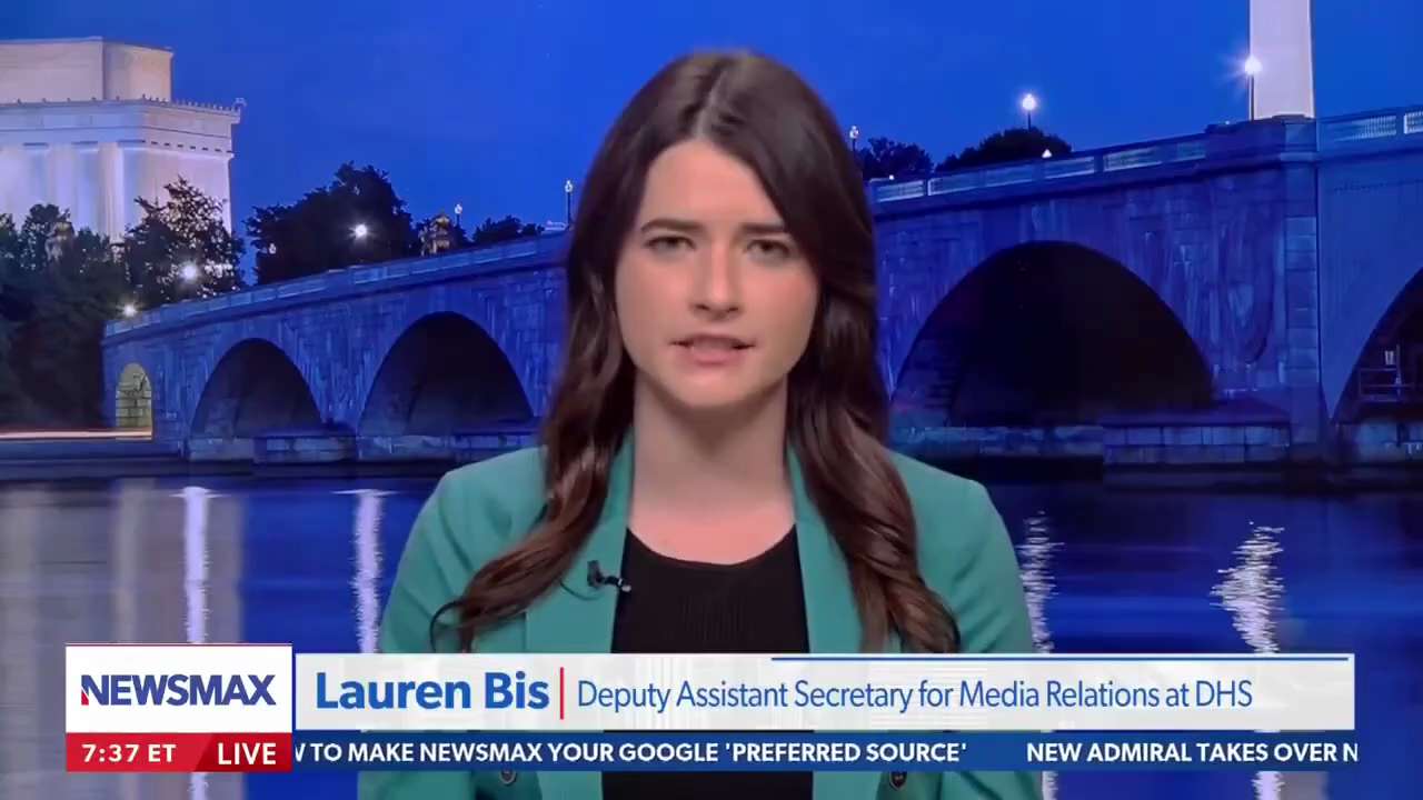 Homeland Security Aug 25, 2025 · 8:24 PM EST


WATCH: Deputy Assistant Secretary Lauren Bis set the ...