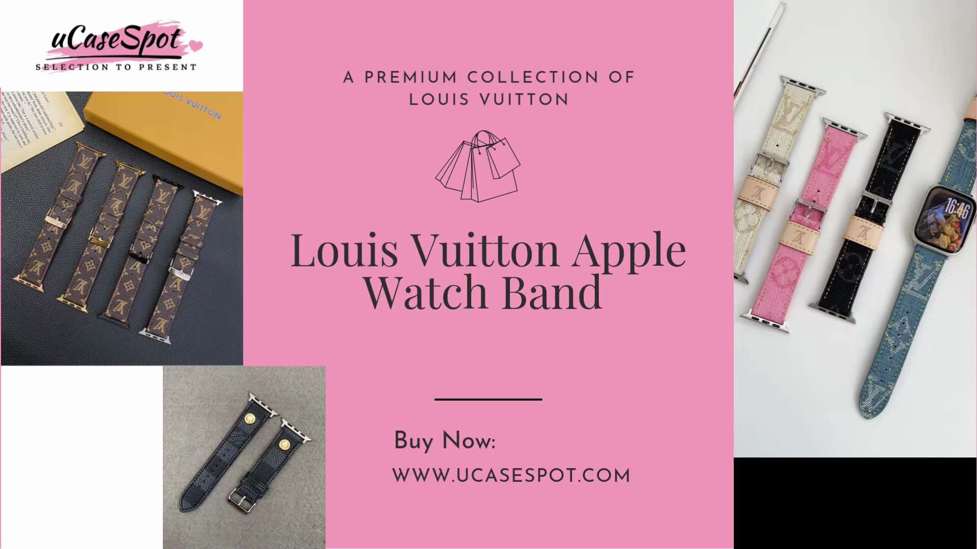 Discover the perfect blend of elegance and functionality with the Louis Vuitton Apple Watch Band fro...